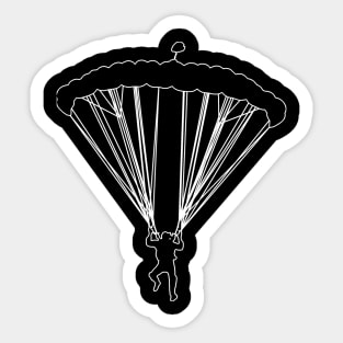 Paragliding Sticker